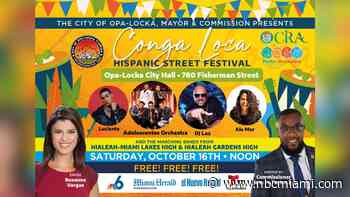 Opa-Locka Hosts First Conga Loca Hispanic Street Festival