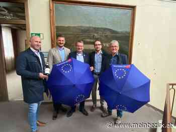 Besuch: EU-Parlamentarier Hannes Heide zu Gast in Aschach an der Donau - meinbezirk.at
