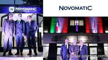 NOVOMATIC Italia inaugura la nueva sede en Roma - AZARplus