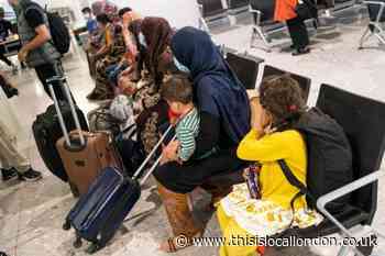 Afghan refugees declare themselves homeless in London
