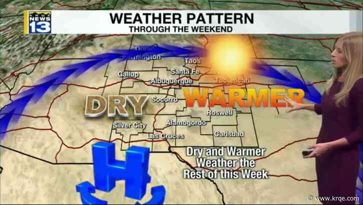 Cold morning, but temperatures heat up through weekend