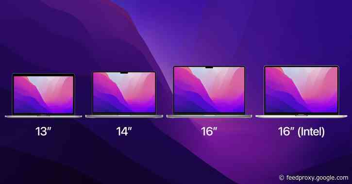 Here’s how the new 14″ and 16″ MacBook Pro compare to other MacBook models