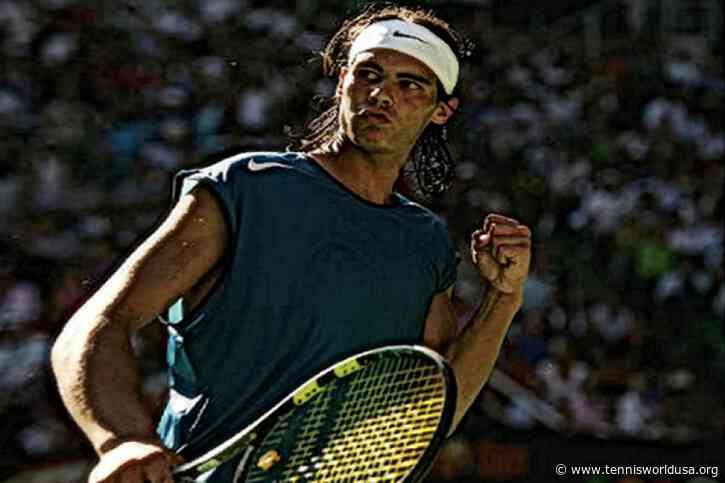 When young Rafael Nadal only wanted to play Roland Garros without title on his mind