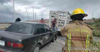 Se registran dos accidentes vehiculares en Guadalupe - NTR Zacatecas .com