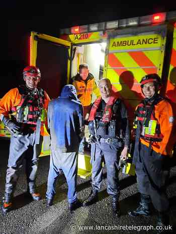 Driver rescued from drain trying to evade police