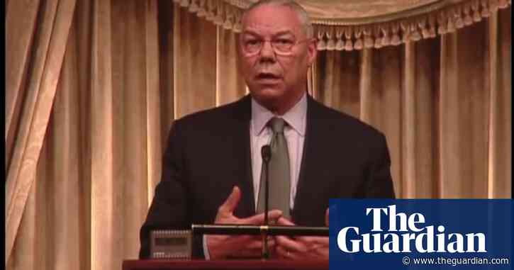 Colin Powell discusses the most important element of leadership in 2011 speech – video
