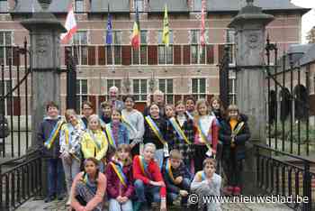 19 leden van de eerste kinderraad na corona leggen eed af - Het Nieuwsblad