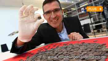 Silbermünzenschatz: Sensationsfund lag im Kies der Wertach