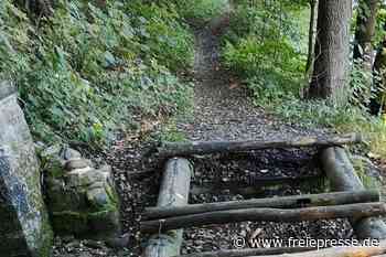 Wanderweg mit einer Lücke - Freie Presse