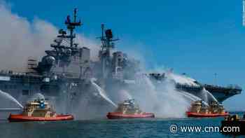 Fire that destroyed US warship was 'clearly preventable', investigation finds