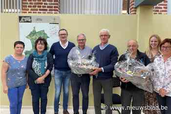 Attentie voor pensioen van gemeentearbeiders Michel en Johan - Het Nieuwsblad