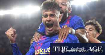 Pique strike secures crucial Champions League win for Barcelona
