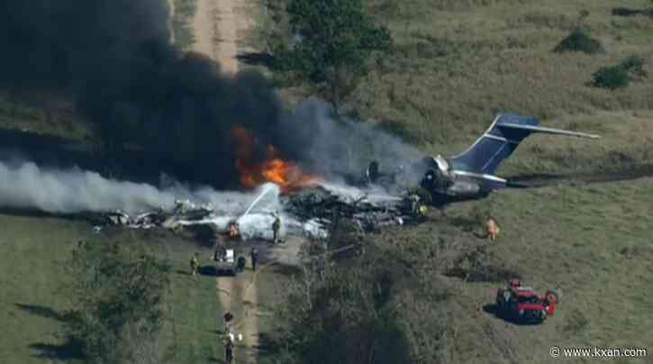 NTSB provides update on fiery plane crash in Brookshire