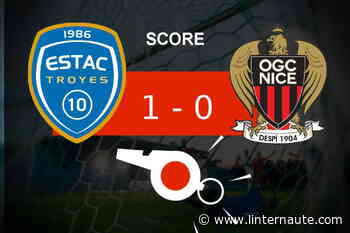 Troyes - Nice : déception pour l'OGC Nice (1-0), le résumé de la rencontre - Linternaute.com