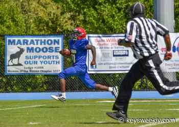 MARATHON MIDDLE SCHOOL FOOTBALL TEAM PLAYS AT HOME FOR THE FIRST TIME IN 2 YEARS - Florida Keys Weekly