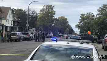 4, including 2 troopers, taken to hospital after chase ends in crash on Dewey Avenue