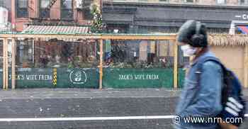 Winter weather threatens restaurant recovery as National Restaurant Association tries to save outdoor dining
