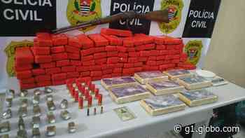 Homem é preso com mais de 102 tijolos de maconha em Lorena - G1