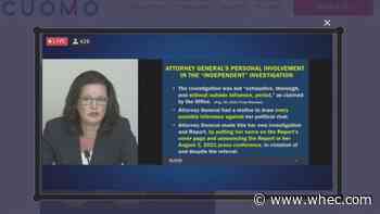 Cuomo's attorney strikes at NY Attorney General over sexual harassment report