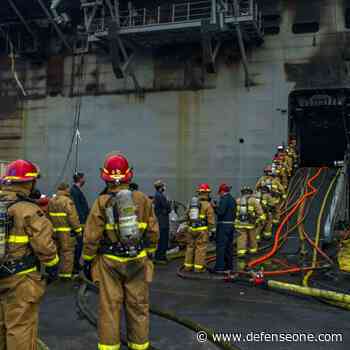 Navy Seeks To Improve Firefighting After ‘Preventable’ Bonhomme Richard Disaster