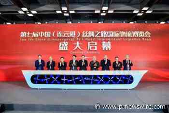 Xinhua Silk Road: 7ª Exposição de Logística Internacional da Rota da Seda da China (Lianyungang) começou na segunda-feira, em Lianyungang, na China