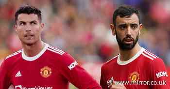 Cristiano Ronaldo punching wall, Bruno Fernandes' leaked WhatsApp rant and advice ignored - The Mirror