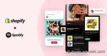 Merch Table: Shopify Integrated Into Spotify for Artists