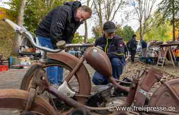 Teilemarkt lockt zahlreiche Besucher an - Freie Presse