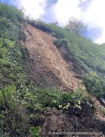 Dartford and Gravesend trains: Landslip blocks all lines