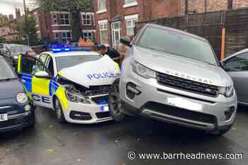 Police car rammed by Land Rover during chase - Barrhead News