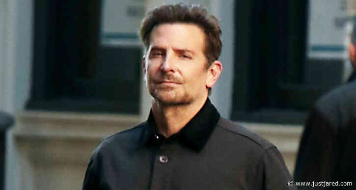 Bradley Cooper Kicks Off His Morning with Walk Around the Neighborhood
