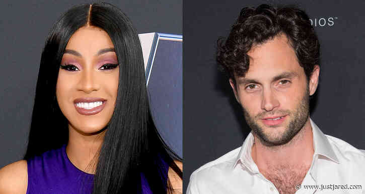 Cardi B & Penn Badgley Fangirl Over Each Other on Twitter!