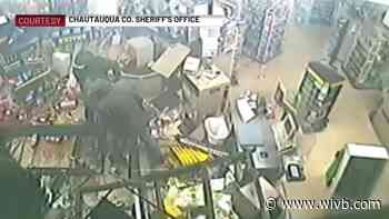 Silver Creek burglary suspects drive SUV through Dollar General, steal safe inside