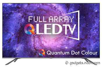 Hisense Launches 3 New Full-Array QLED TVs in India, Prices Start at Rs. 59,990