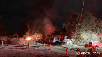 Family displaced, 2 pets killed in Fresno County house fire