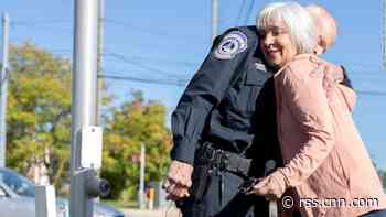 'I had no idea': Mom finally meets officer who has been keeping her daughter's memorial clean for years