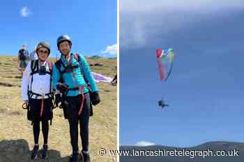 Burnley’s Jordan North goes paragliding for new ITV series