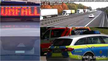 Sperrung B10 bei Neu-Ulm: Schwerer Unfall am Brandstätter See – kein Durchkommen zwischen Nersingen und Neu-Ulm - SWP