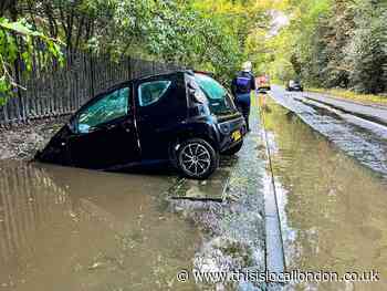 Flooding across Surrey as authorities issues alerts
