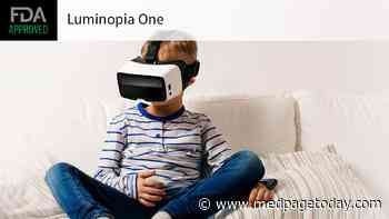 FDA OKs Virtual-Reality Device to Correct Vision Disorder in Kids