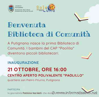 Putignano - Nasce la prima biblioteca di comunità - Putignano Informatissimo