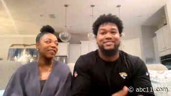 'Scariest moment': NFL lineman helps wife deliver baby girl in his living room