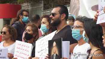 Lebanese people cry for justice over Beirut blast