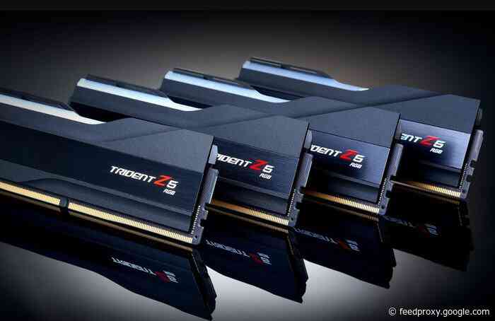 World’s fastest DDR5 6600 CL36 Trident Z5 PC memory kits unveiled by G.SKILL