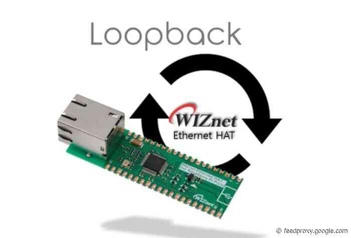 Raspberry Pi Pico WIZnet Ethernet HAT utilises W5100S