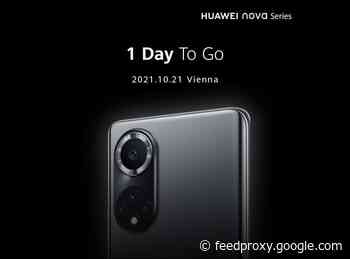 Huawei Nova 9 smartphones launching tomorrow