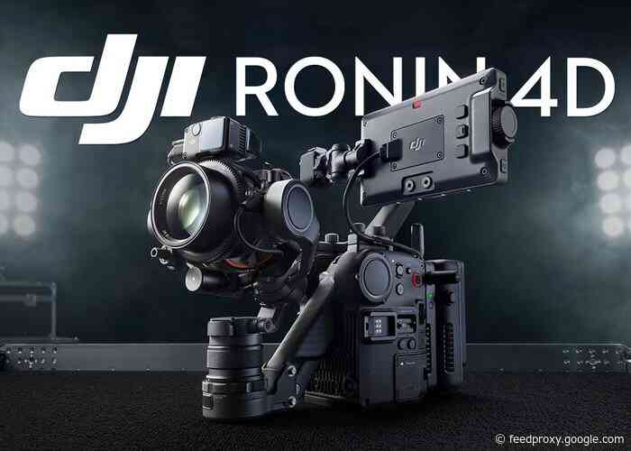 DJI Ronin 4D camera features and modular design demonstrated