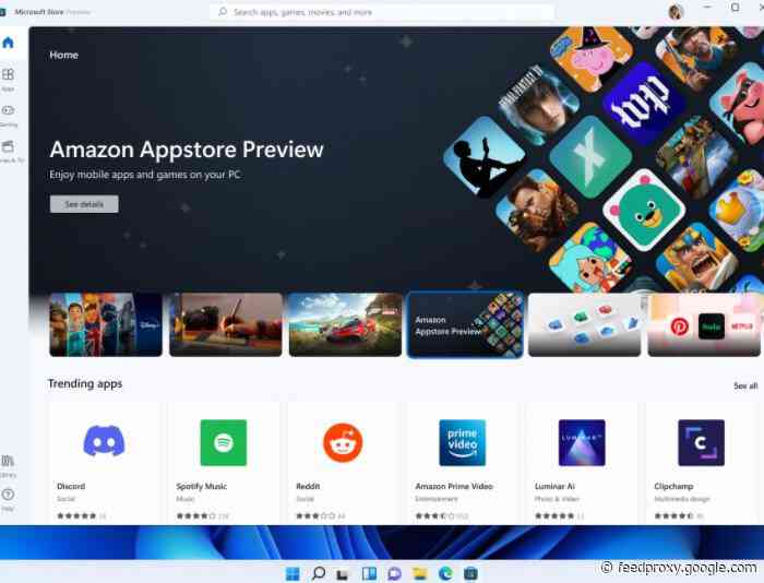 Windows 11 Android apps preview now available for Windows Insiders in the Beta Channel