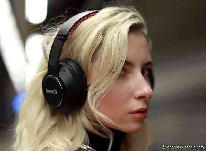 SuperEQ S1 and S2 on and over ear active noise cancelling wireless headphones