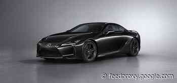 Lexus LC Black Inspiration unveiled